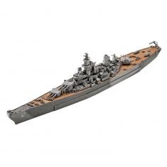 Maquette bateau : Model Set USS New Jersey