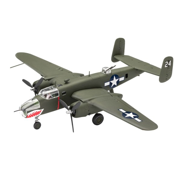 Maquette avion : Model Set : Easy-Click : B-25 Mitchell - Revell-63650