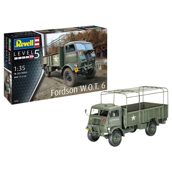 Maquette véhicule militaire : Fordson W.O.T. 6 - Revell-3282