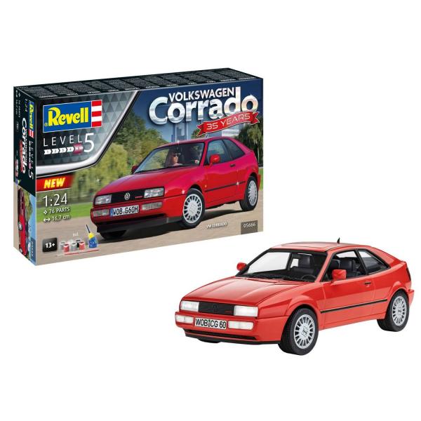 Coffret cadeau : 35 ans VW Corrado Maquette Voiture - Revell-05666