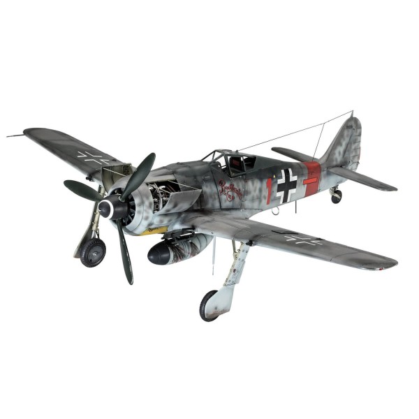Maquette avion militaire : Fw190 A-8 Sturmbock - Revell-3874