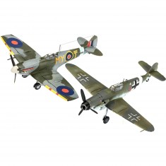 Maquetas de aviones: Conjunto de Maquetas: Messerschmitt Bf109G-10 y Spitfire Mk.V