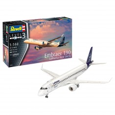 Maquette avion : Embraer 190 Lufthansa New Livery