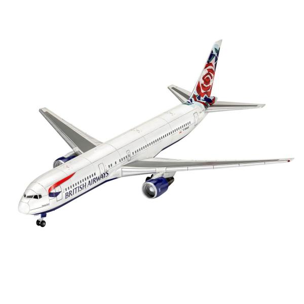 Maquette avion : Boeing 767-300ER British Airways Chelsea Rose - Revell-03862