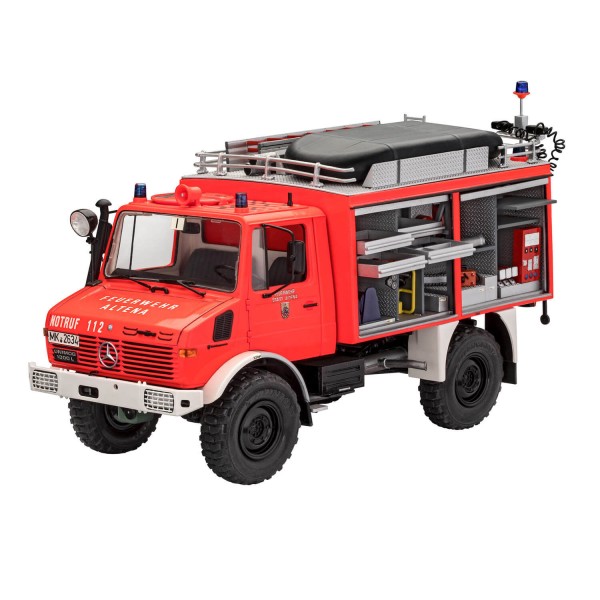 Maquette camion : Schlingmann Unimog RW1 - Revell-7531