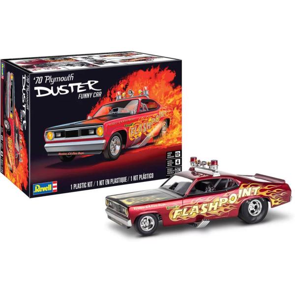 Maquette voiture : 1970 Plymouth Duster - Revell-14528
