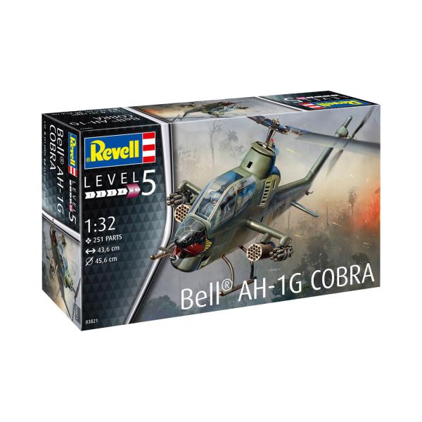 Maquette hélicoptère : AH-1G Cobra - Revell-03821