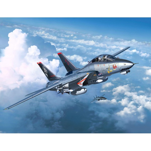 Model Set F-14D Super Tomcat - 1:72e - Revell - Revell-63960