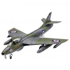 Maquette avion : Edition 100 ans RAF : Hawker Hunter FGA.9