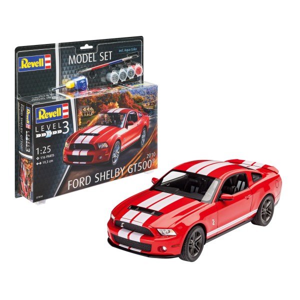 Maquette voiture : Model Set : 2010 Ford Shelby GT500 - Revell-67044
