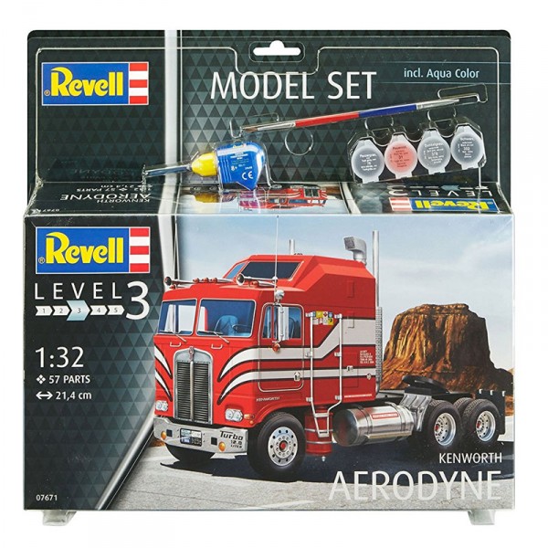 Maquette camion : Model Set :  Kenworth Aerodyne - Revell-67671