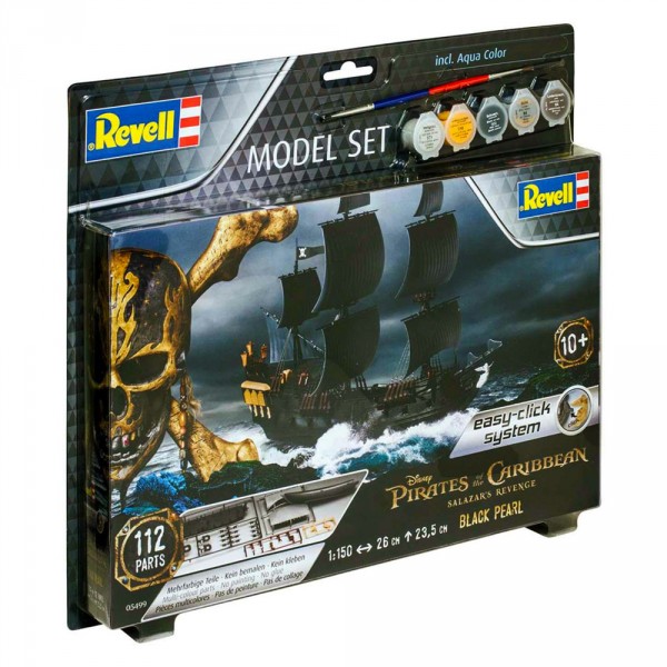 Maquette bateau : Model-Set : Black Pearl - Revell-65499