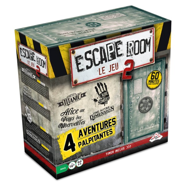 Escape Room le jeu 2 : Coffret 4 aventures - Riviera-5110