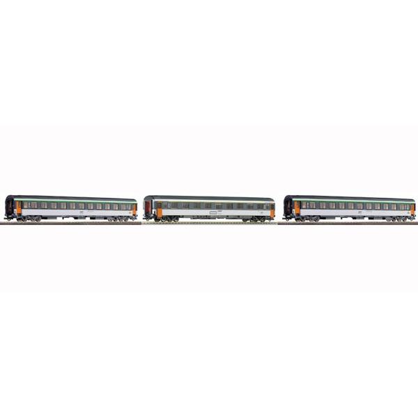 Rame 3 voitures Corail sncf Roco HO - T2M-R64018