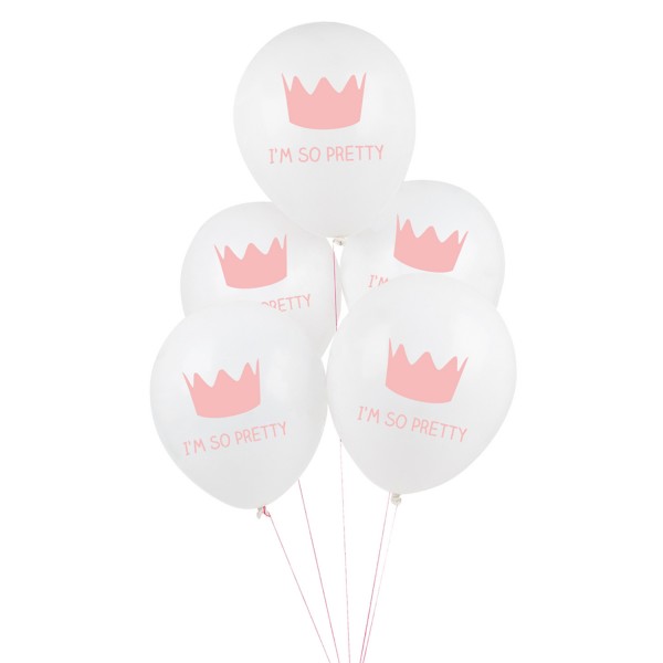 Lot de 5 ballons Princesse - MLD-BATATPRI