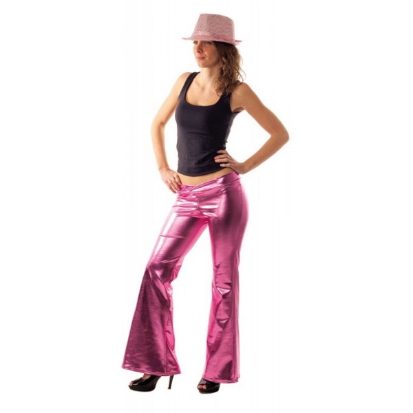 Pantalon Disco Rose - Adulte - 8650510