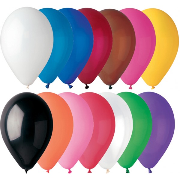 Sachet Ballon Multicolore x50 - 118001