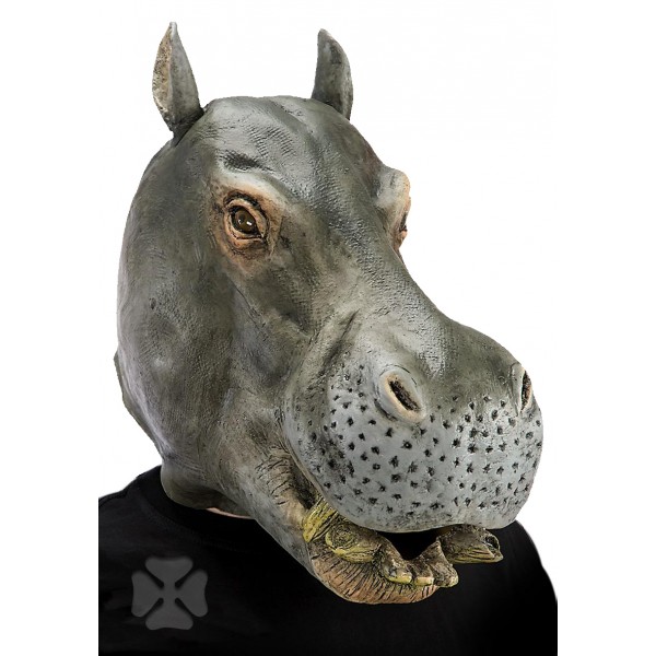 Masque Hippopotame en Latex - 01076