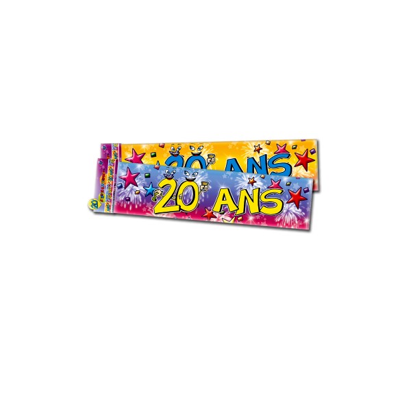 Bannière ''20 Ans" - BAN03