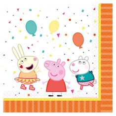 16 Serviettes Peppa Pig - 33 x 33 cm