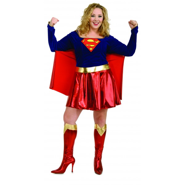 Déguisement Supergirl™ Grande Taille - I-17479