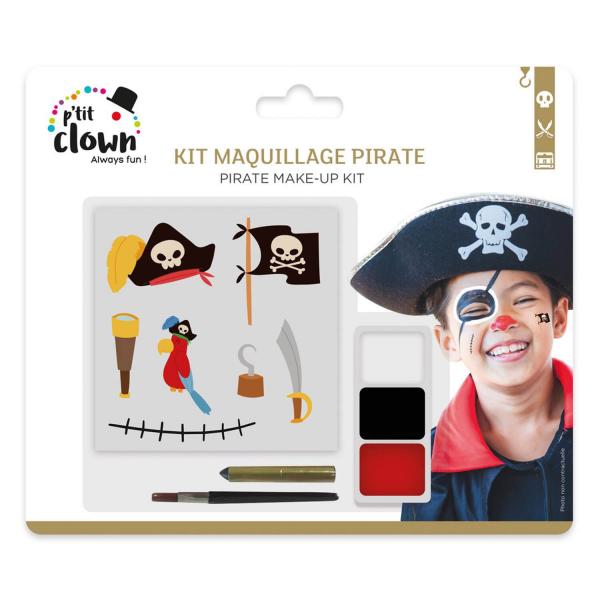 Kit maquillage pirate  - RDLF-23349