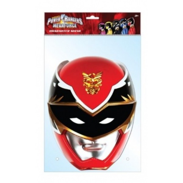 Masque en carton - Power Rangers Rouge ™ - PWRED01