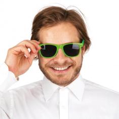 Lunettes Blues Brothers - vert fluo 