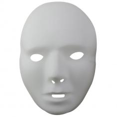 Masque visage - enfant - blanc 