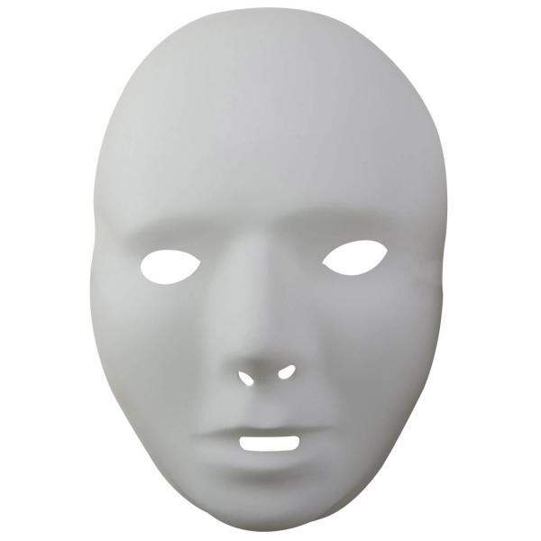 Masque visage - enfant - blanc  - RDLF-74521