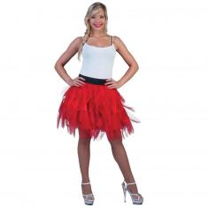 Jupe tutu rouge