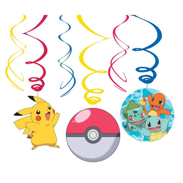 Virvatelles en papier Pokémon x6 - 9904830