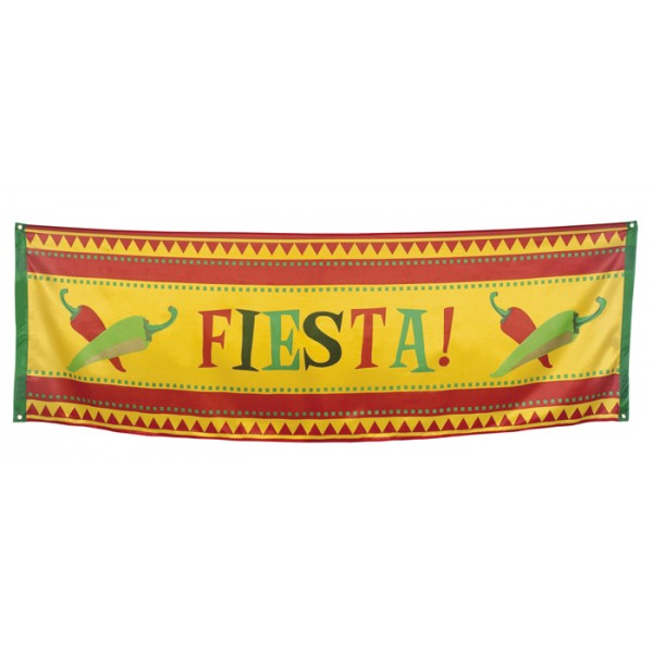 Bannière Fiesta mexicaine - 54406