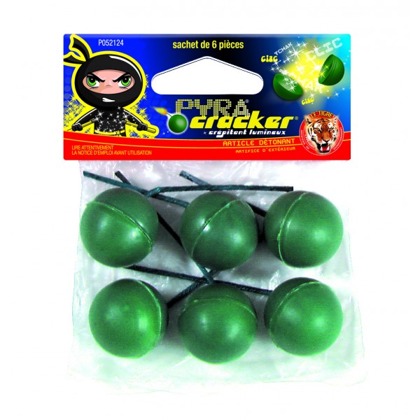 Boules Pyra® Cracker® x6 - P052124