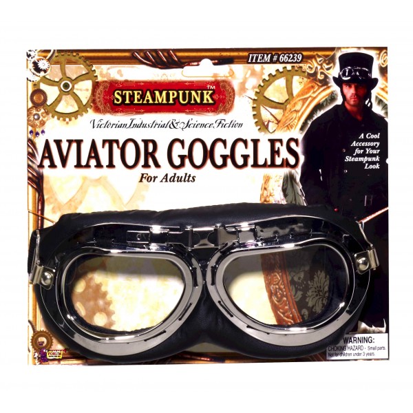 Lunettes Aviateur Steampunk de Jeffrey - 66239