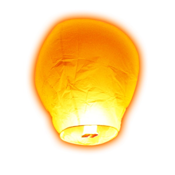 Lanterne Volante Balloon Orange - 337