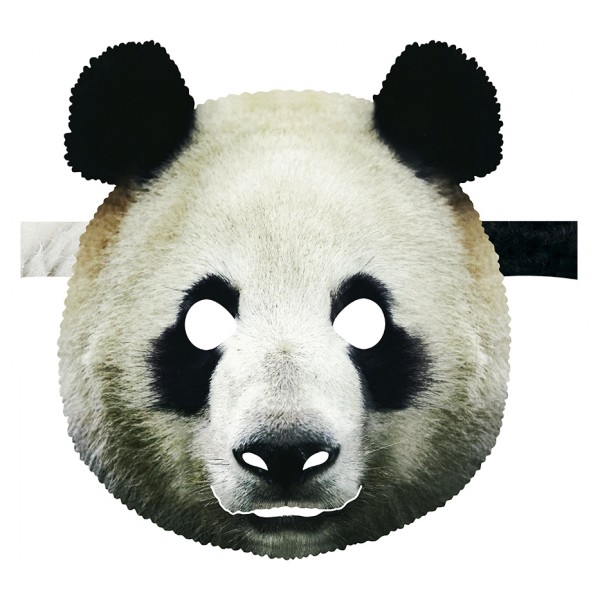 Masque en Carton Panda - 9POC13