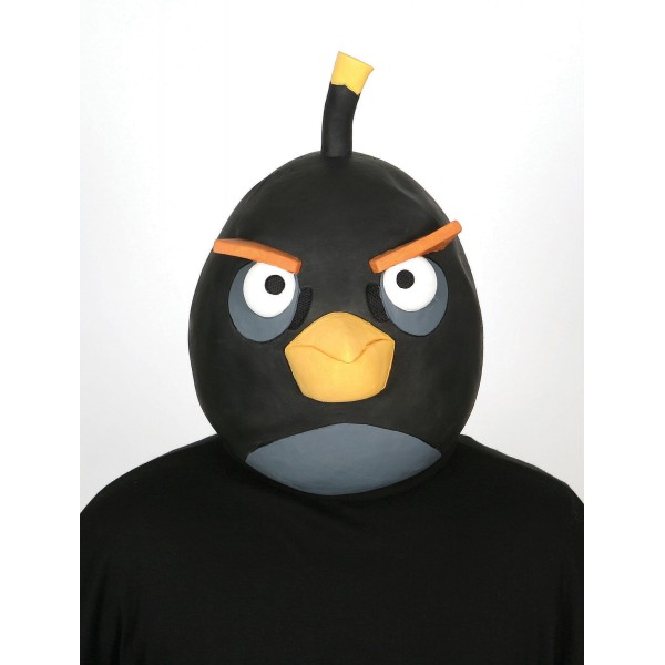 Masque Black Bird™- Angry Birds™ pour adulte - 6651149