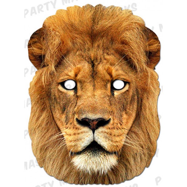 Masque en Carton Lion - 9POC20
