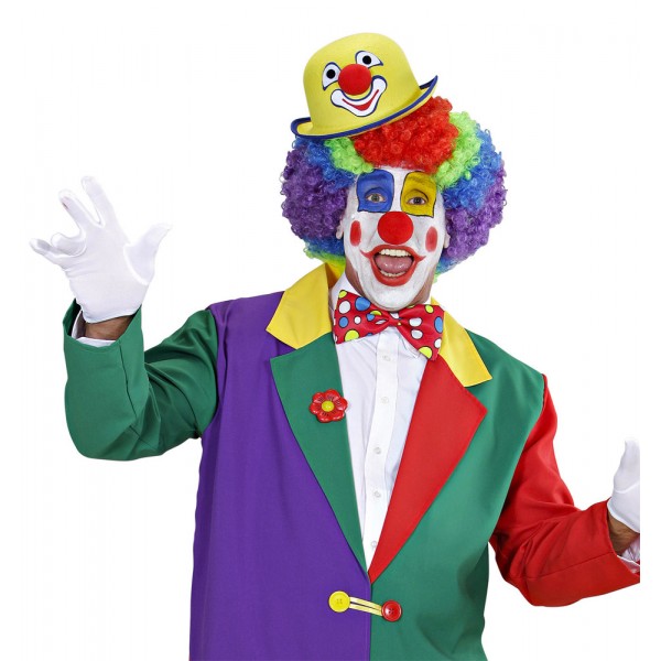 Chapeau Feutre Mr Clown Jaune - 0479N-JAUNE