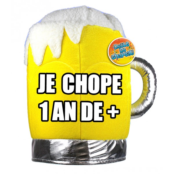Chapeau Chope 1 An de Plus - 11516