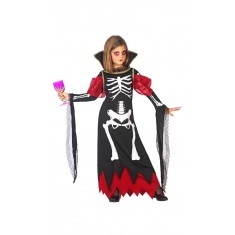 Costume de Vampiresse - Squelette 