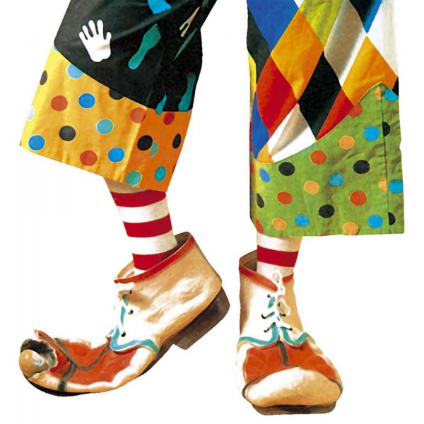 Chaussures Géantes De Clown - Adulte - 1816U