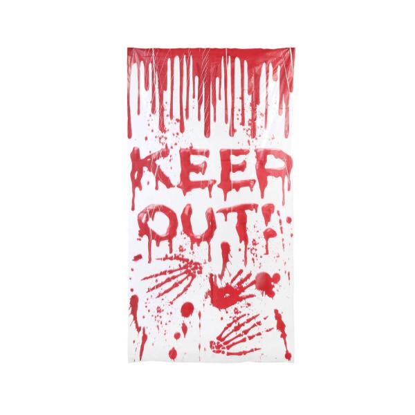 Affiche Keep Out ! 76 x 152 Cm - Halloween - 16191