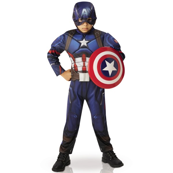 Déguisement Luxe Enfant Captain America™ - Civil Wars™ - I-620679L