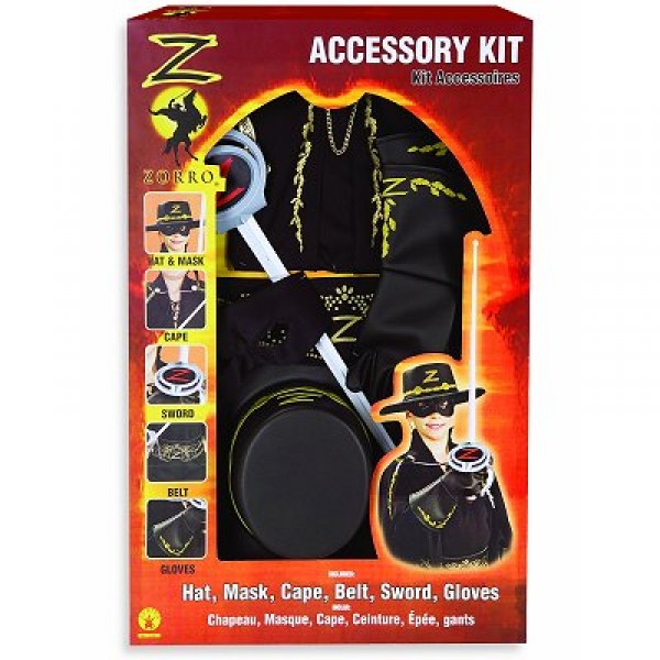 Kit accessoires Zorro - Rubies-I-37427