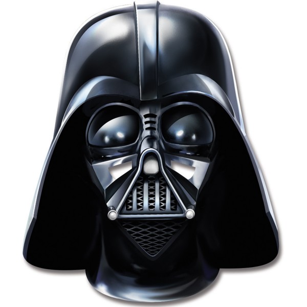 Masque carton enfant Dark Vador : Star Wars - M32413
