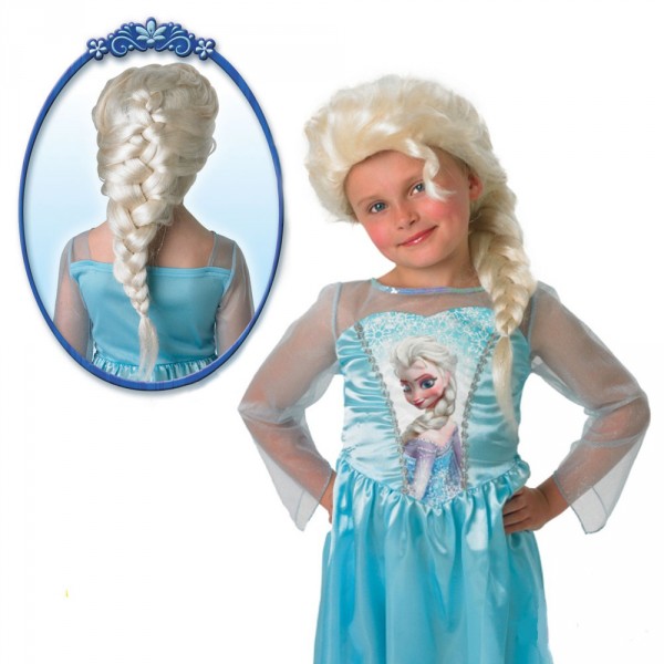 Perruque La Reine des Neiges (Frozen) taille Standard : Elsa - Rubies-I52865