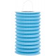Miniature Lampion Cylindrique Bleu Ciel x1