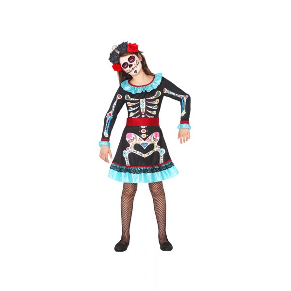 Costume - Dia De Los Muertos - Fille - 34710-parent